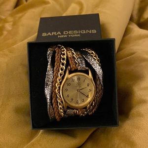 Bracelet watch by Sara Designs